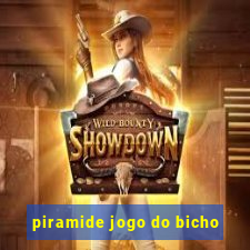 piramide jogo do bicho