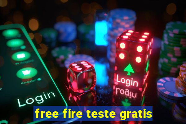 free fire teste gratis